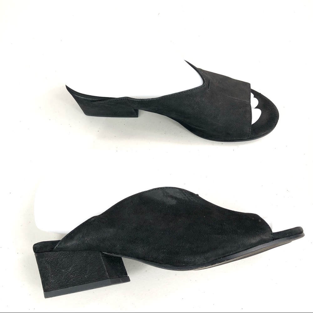 Eileen Fisher Black Sandals Size 6.5 M
